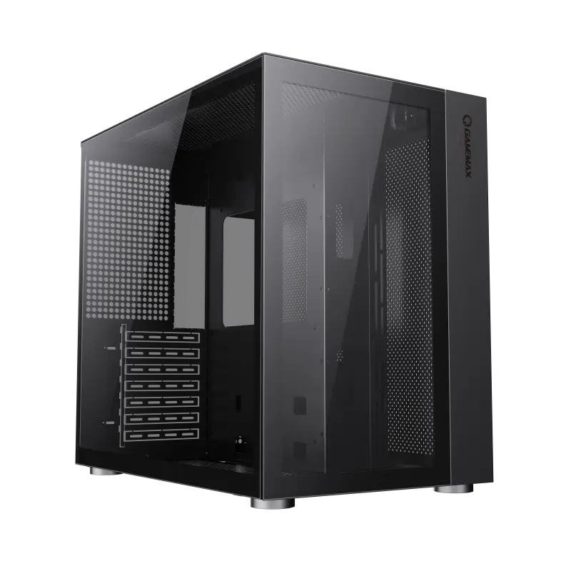Case ATX GAMEMAX Infinity, w/o PSU, 0.8/1.0mm, Front & Side Tempered Glass, 1xUSB 3.0, 1xUSB-C