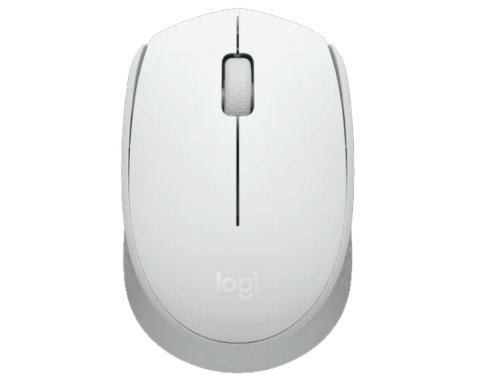 Wireless Mouse Logitech M171, 1000 dpi, 3 buttons, Ambidextrous, 1xAA, 2.4Ghz, White
