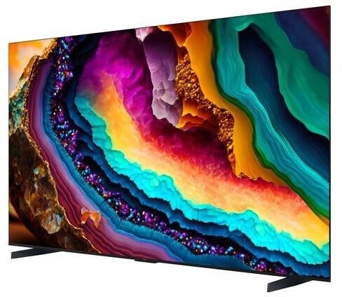 98' LED SMART TV TCL 98P745, Real 4K, 3840x2160, Google TV, Black
