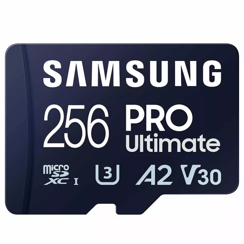 '256GB MicroSD (Class 10) UHS-I (U3)+SD adapter, Samsung PRO Ultimate ''MB-MY256SA'' (R/W:200/130MB/
