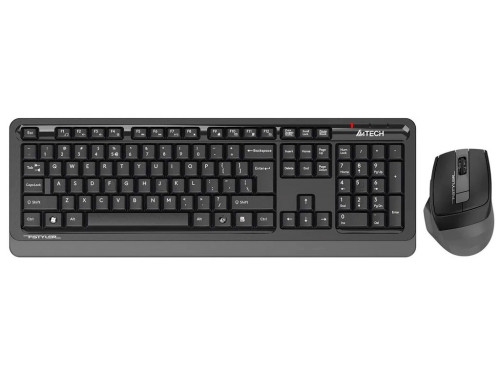 Wireless Keyboard & Mouse A4Tech FG1035,12 Fn keys, Laser Engraving, Splash Proof, 2000dpi