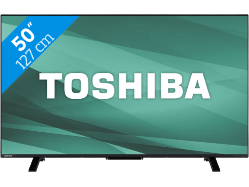 50' LED SMART TV TOSHIBA 50UV2463DG, 4K HDR, 3840 x 2160, VIDAA OS, Black