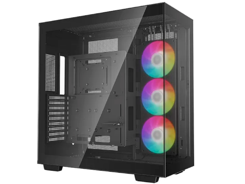 Case EATX Deepcool CH780, w/o PSU, 1x420mm ARGB fan, 4xUSB3.0, 1xUSB-C, Vertical GPU mount