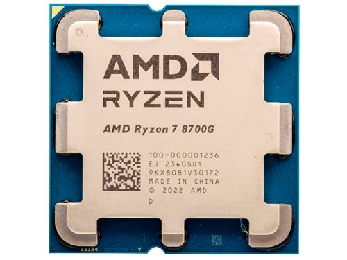CPU AMD Ryzen 7 8700G  (4.2-5.1GHz, 8C/16T, L2 8MB, L3 16MB, 4nm, 65W), Socket AM5, TrayModelul pro