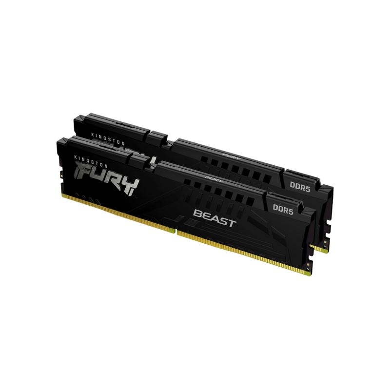 .64GB DDR5-5600MHz  Kingston FURY Beast (Kit of 2x32GB) (KF556C36BBEK2-64), CL36-38-38, 1.25V, AMD E