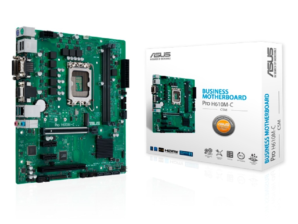 MB S1700 Asus PRO H610M-C-CSM  mATXFactor de forma a placii de baza:  Micro-ATX Socket:  LGA1700