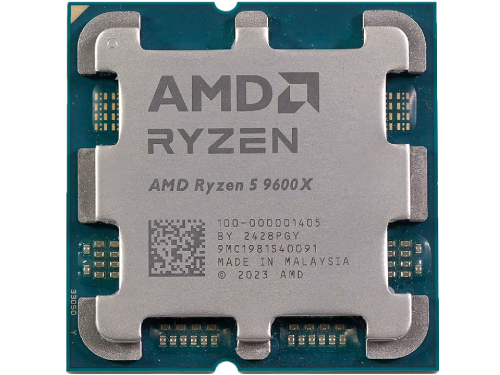 CPU AMD Ryzen 5 9600X  (3.9-5.4GHz, 6C/12T, L2 6MB, L3 32MB, 5nm, 65W), Socket AM5, TrayModelul pro
