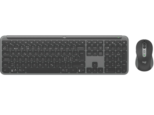 Wireless Keyboard & Mouse Logitech MK950, Ultra thin, Quiet Typing, F-keys, Smart Actions