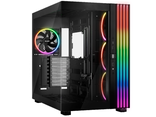 Case EATX be quiet! Ligh Base 900 FX, w/o PSU, 4x140mm ARGB fans, ARGB strips, Front & Side TG