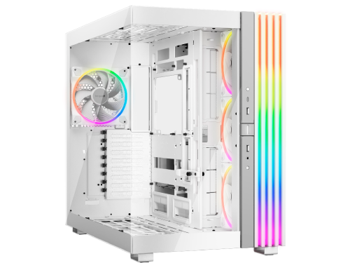 Case EATX be quiet! Ligh Base 900 FX, w/o PSU, 4x140mm ARGB fans, ARGB strips, Front & Side TG