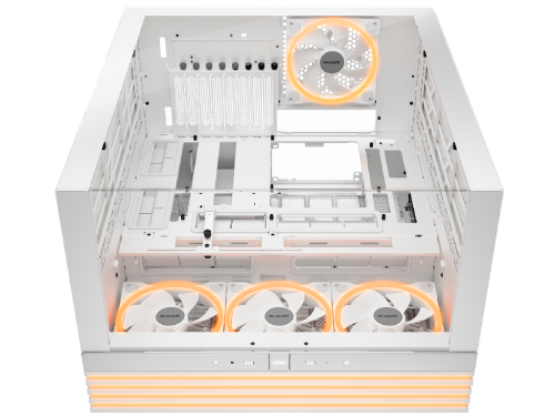 Case EATX be quiet! Ligh Base 900 FX, w/o PSU, 4x140mm ARGB fans, ARGB strips, Front & Side TG