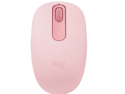 Wireless Mouse Logitech M196, 1000 dpi, 3 buttons, Ambidextrous, 76g., 1xAA, Bluetooth, Rose