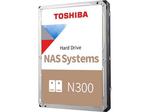 3.5' HDD  8.0TB-SATA-256MB Toshiba N300 NAS Systems HDWG480UZSVA, NAS, 24/7, CMR, 7200rpm, 1.0M (MTT