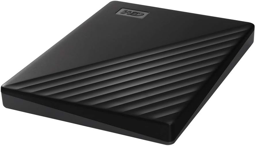 5.0TB (USB3.1) 2.5'  WD My Passport Portable External Hard Drive (WDBPKJ0050BBK)', Black