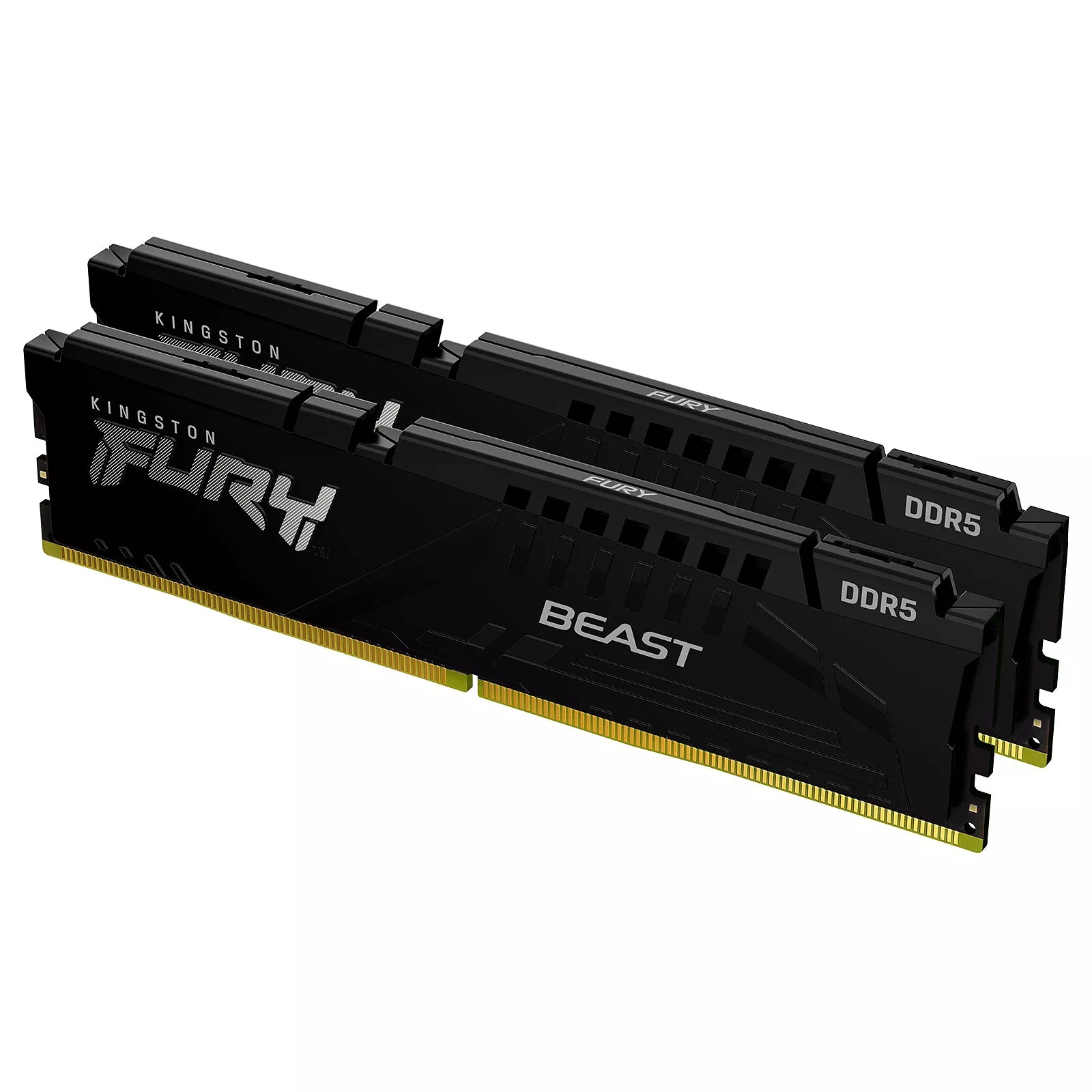 64GB DDR5-6400MHz  Kingston FURY Beast (Kit of 2x32GB) (KF564C32BBEK2-64), CL32-39-39, 1.4V