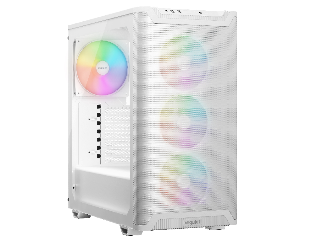 Case ATX be quiet! Pure Base 501 LX, w/o PSU, 3x120mm&1x140mm ARGB, Front&Top Mesh, TG, Dust filter