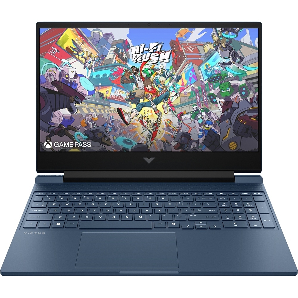 Gaming HP Victus 15-fb3095nn, AMD Ryzen AI 7 350 pana la 5GHz, 15.6' Full HD, 16GB, SSD 512GB, NVIDI