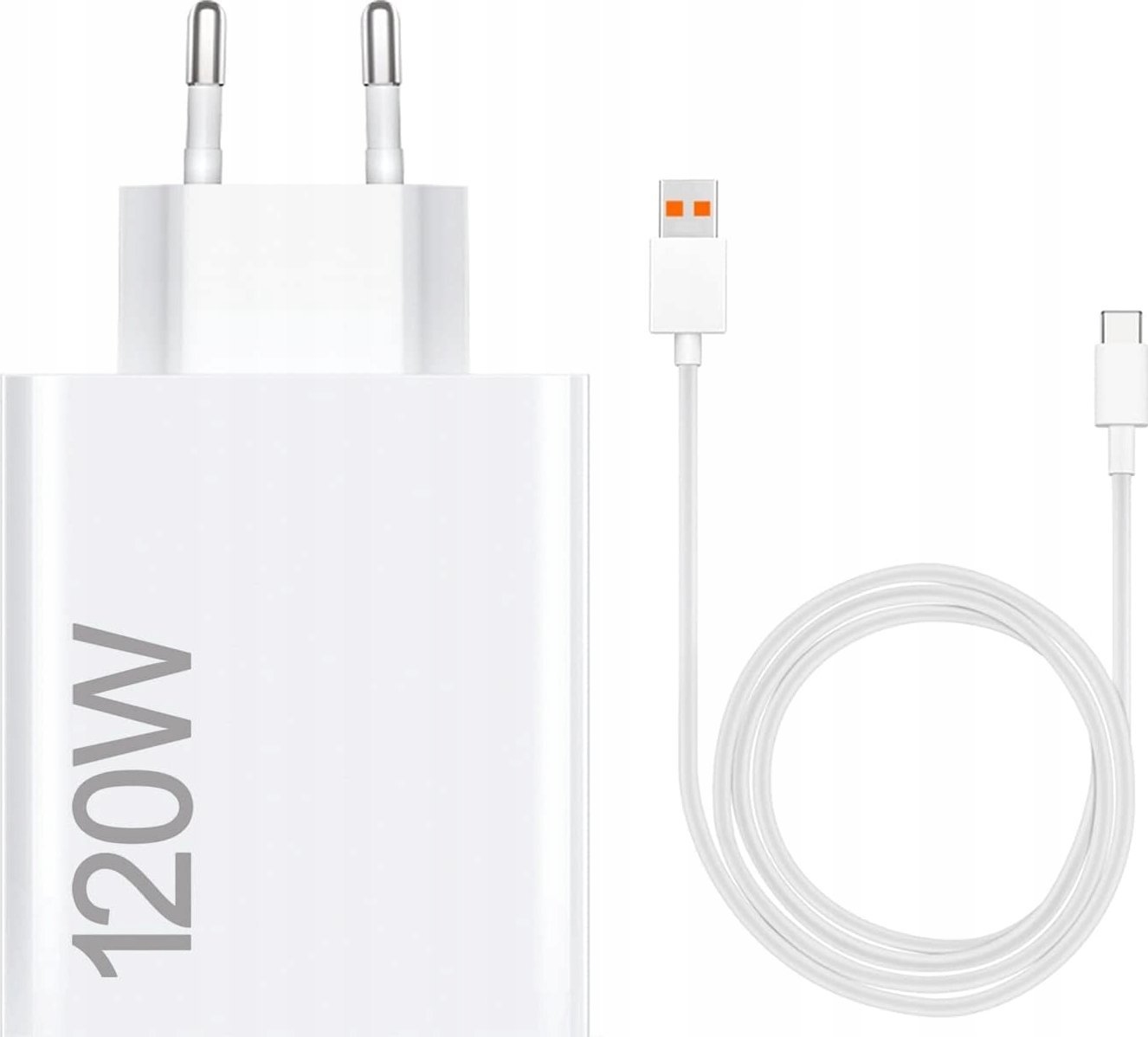 Xiaomi Charger 120W, HyperCharge Combo (Type-A), BHR9462EU, White
