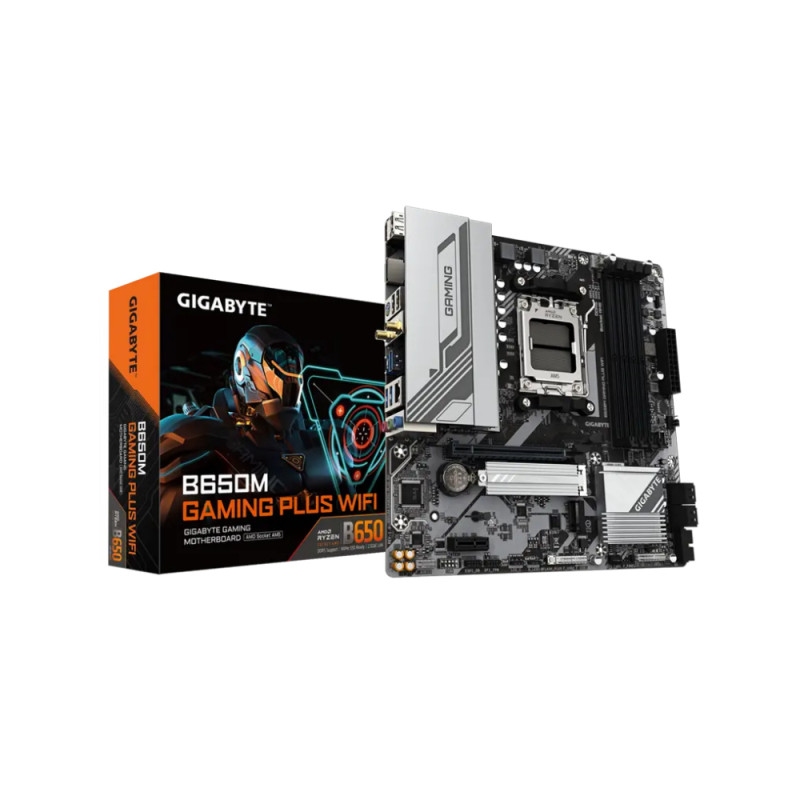 MB AM5 Gigabyte B650M GAMING PLUS WIFI  mATX Micro-ATX Socket: