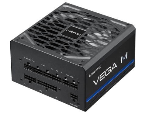 Power Supply ATX 750W Chieftec Vega M PPG-750-C, 80+ Gold, 135mm, Active PFC, Half-Bridge LLC+DC/DC