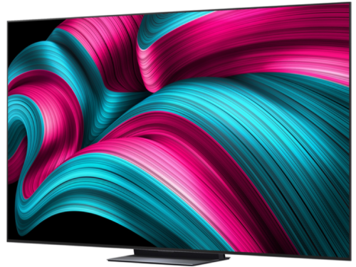 65' OLED SMART TV LG OLED65C54LA, Perfect Black, 4K UHD, webOS, Black