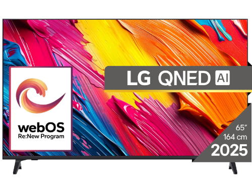 65' LED SMART TV LG 65QNED70A6A, Quantum Dot NanoCell, 4K UHD, webOS, Black