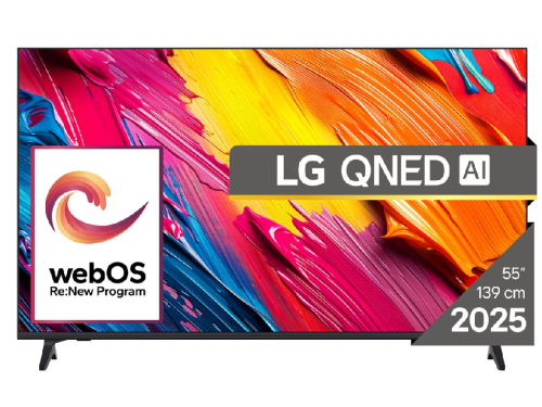 55' LED SMART TV LG 55QNED70A6A, Quantum Dot NanoCell, 4K UHD, webOS, Black