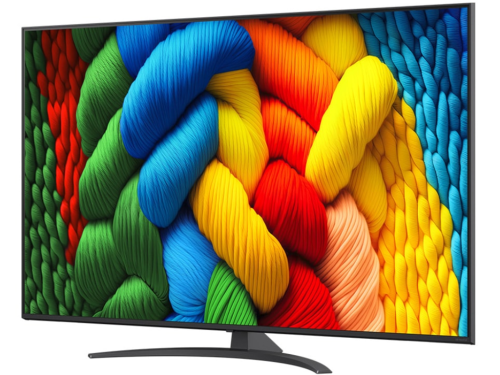 65' LED SMART TV LG 65NANO81A6A, Nanocell, 4K, webOS, Black