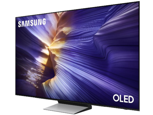 65' OLED SMART TV Samsung QE65S90FAUXUA, Quantum Dot OLED 4K UHD, Tizen OS, Black