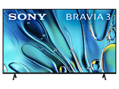 65' LED SMART TV SONY Bravia 3 65S35, 4K HDR, Google TV, Black