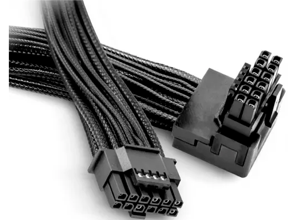 Adapter Cable be quiet! 12V-2X6 / 12VHPWR 90° REVERSED PCI-E, 600W