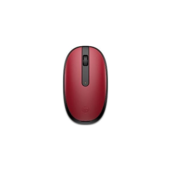 Wireless Mouse HP 240, up to 1600 dpi, 3 buttons, Ambidextrous, 54,2g., 1xAA, Bluetooth, Red/Black