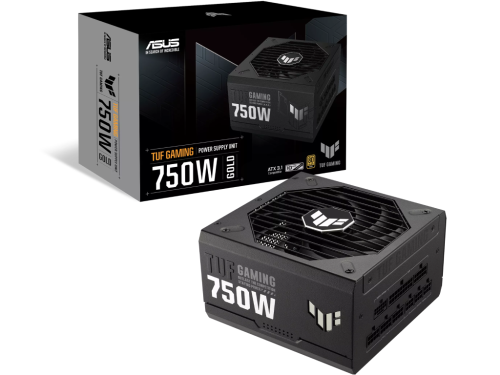 Power Supply ATX 750W ASUS TUF Gaming, 80+ Gold, 150mm, Active PFC, OPP/OVP/UVP/SCP/OCP/OTP