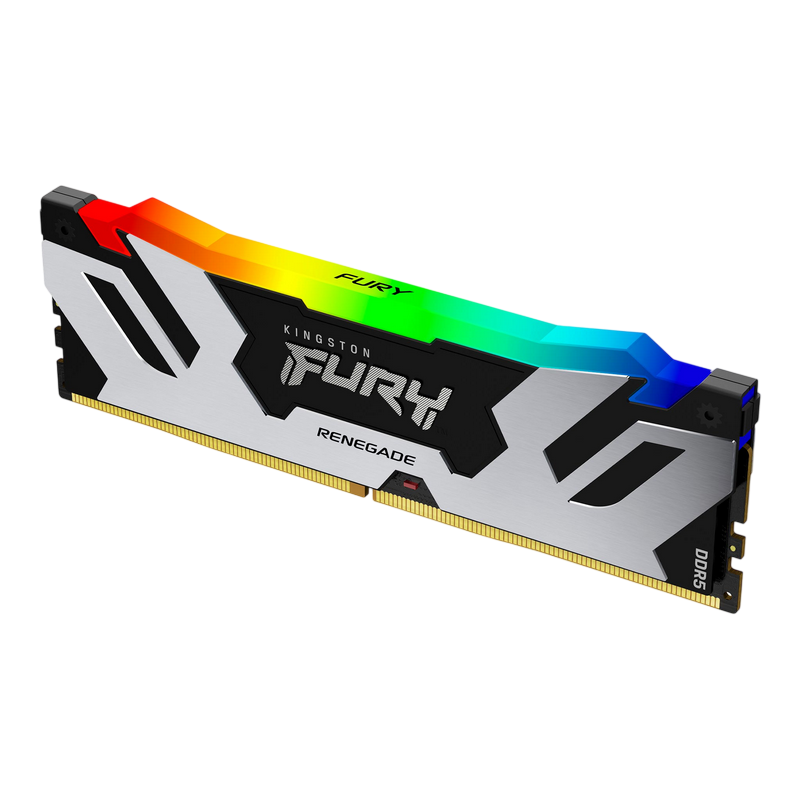 .16GB DDR5-6400MHz  Kingston FURY Renegade RGB (KF564C32RSA-16), CL32-39-39, 1.4V, Intel XMP 3.0, Bl