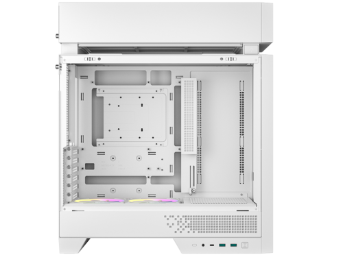 Case ATX Deepcool CL660 WH, w/o PSU, 2x120mmARGB, USB-C, USB3.0, Front Mesh, TG, Dust Filter, 2x2.5'