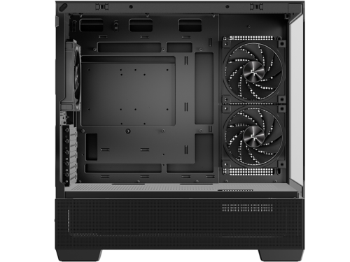 Case mATX Deepcool CG380, w/o PSU, 3x120mm, Front&Side TG, 2xUSB3.0, 1xUSB-C, 3x2.5', 2x3.5', Black