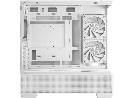 Case mATX Deepcool CG380, w/o PSU, 3x120mm, Front&Side TG, 2xUSB3.0, 1xUSB-C, 3x2.5', 2x3.5', White