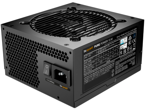 Power Supply ATX 1200W be quiet! PURE POWER 13 M, 80+ Gold, 120mm, Active PFC, SR+LLC+DC/DC, ATX 3.1
