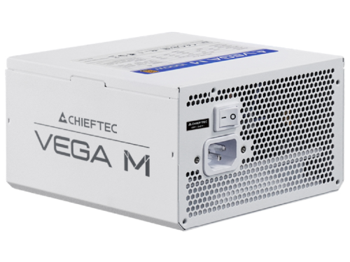 Power Supply ATX 850W Chieftec Vega M PPG-850-CW, 80+ Gold, 135mm, Active PFC, Half-Bridge LLC+DC/DC