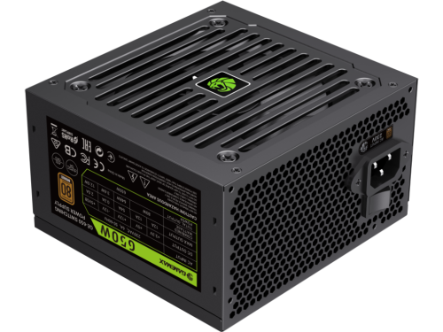 Power Supply ATX 650W GAMEMAX GE-650, 80+ Bronze, 120mm, Active PFC+Double tube forward