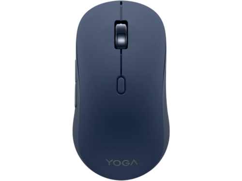 Wireless Mouse Lenovo Yoga Silent, Multidevice, up to 4000 dpi, 8 buttons, CosmicBlue