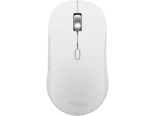 Wireless Mouse Lenovo Yoga Silent, Multidevice, up to 4000 dpi, 8 buttons, Seashell