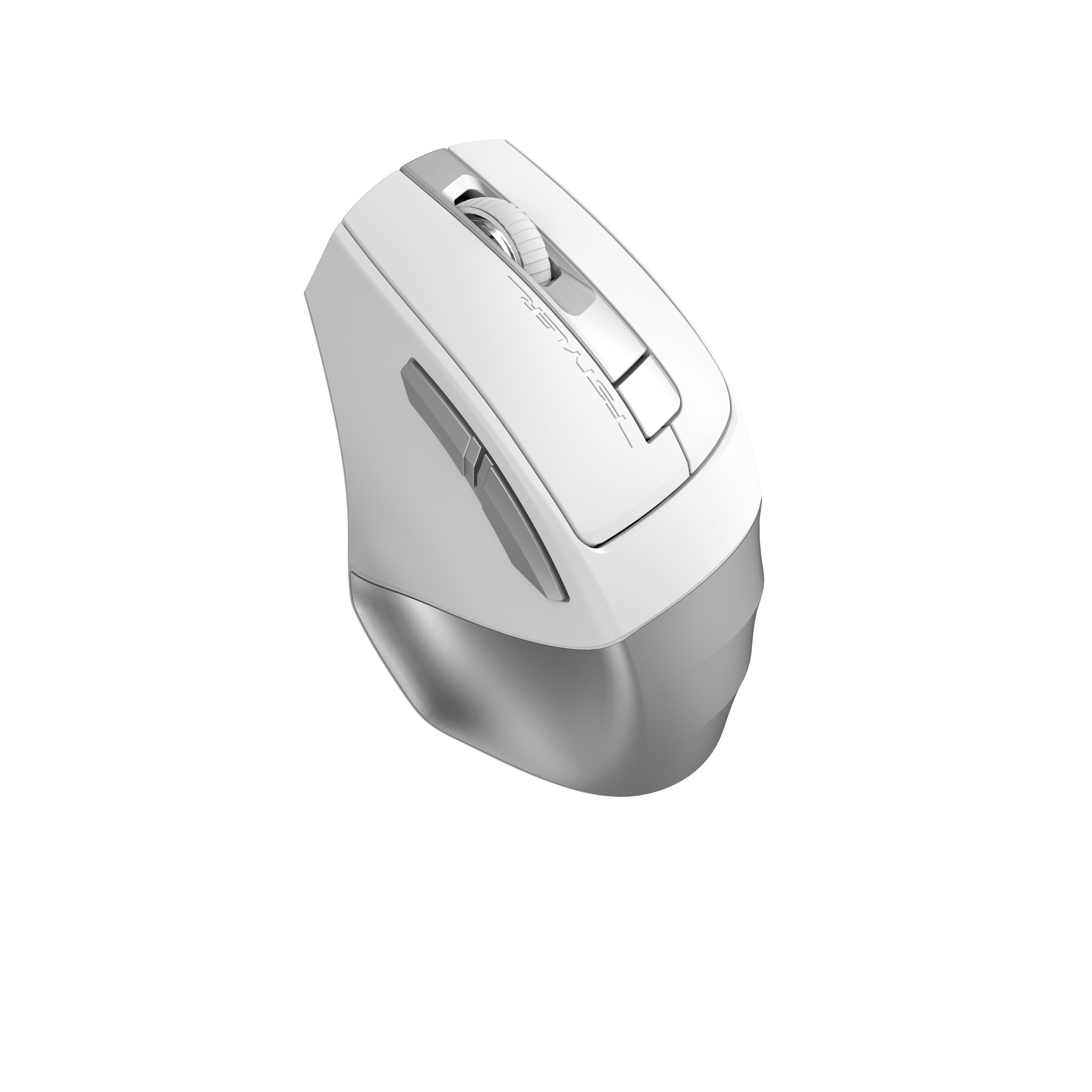 Wireless Mouse A4Tech FG35CS Plus, Fstyler 2.4G Rechargeable With Silent Button , White