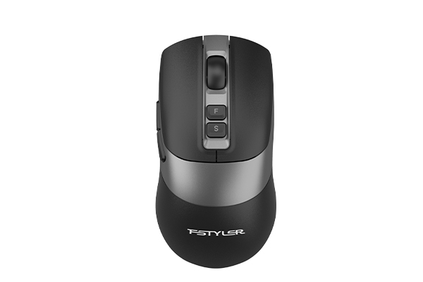 Wireless Mouse A4Tech FG50S Plus, Fstyler 2.4G Optical With Silent Button , Black