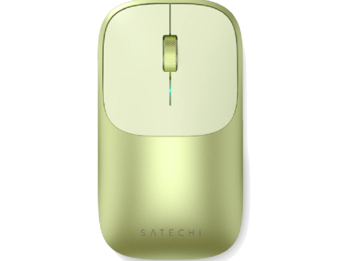 Wireless Mouse Satechi Slim EX, 3 buttons, Ambidextrous, Rechargeable, Bluetooth 5.0, Citrus