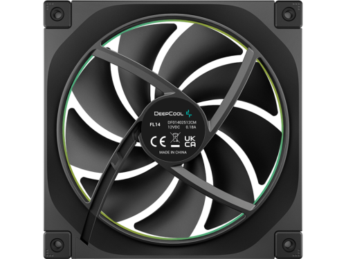 PC Case Fan Deepcool FL14 ARGB 140x140x25mm, 31.46 dB, 66,59CFM, 500-1700RPM, PWM, Hydro Bearing