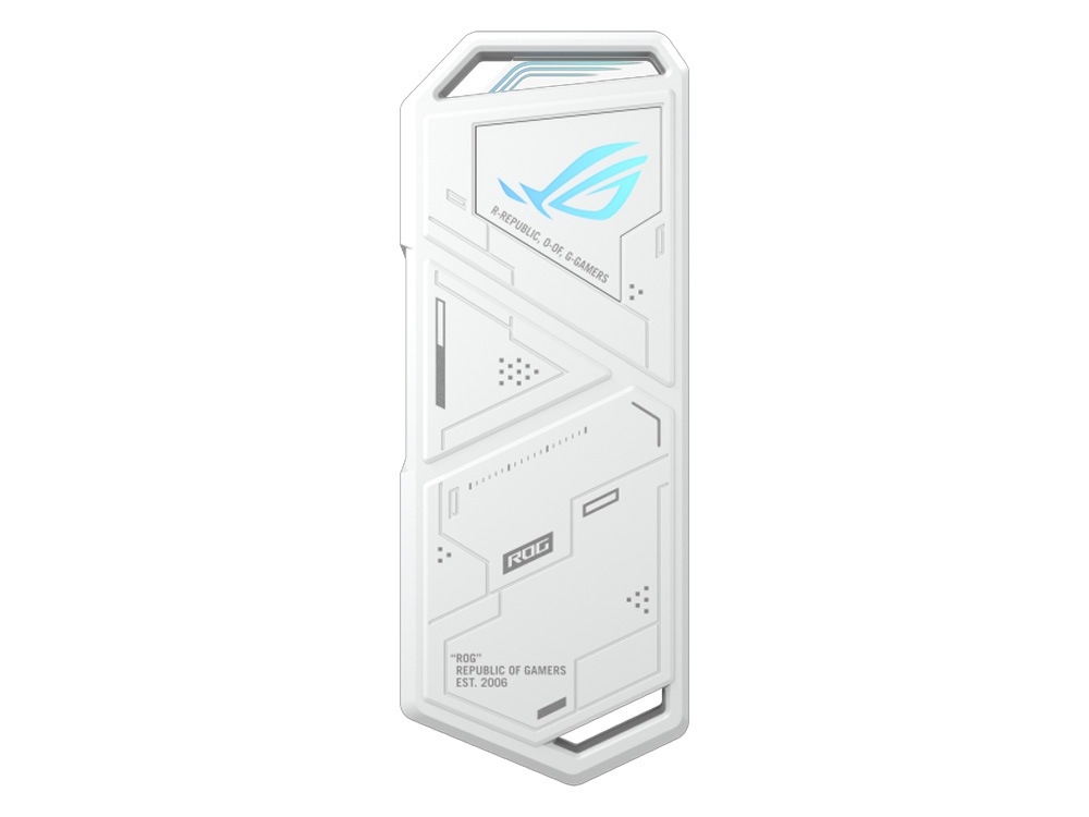 M.2 NVMe SSD Enclosure ASUS ROG Strix Arion White Edition, USB3.1 Type-C, 10Gbps, Aura Sync RGB