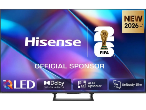 55' LED SMART TV Hisense 55A7S, QLED, 4K UHD, VIDAA OS, Black