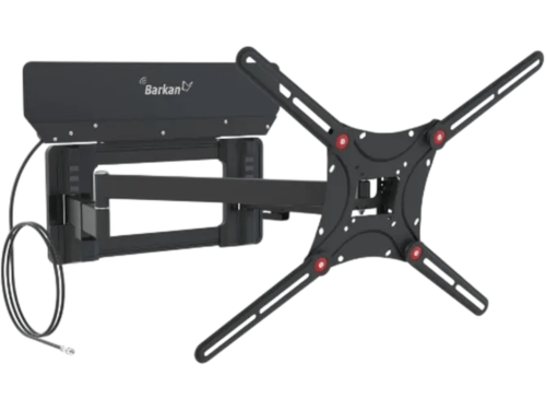 Wall Mount Barkan VTM464L Black 13'-90' Full Motion, max.60kg, VESA mm up to 600x400mm