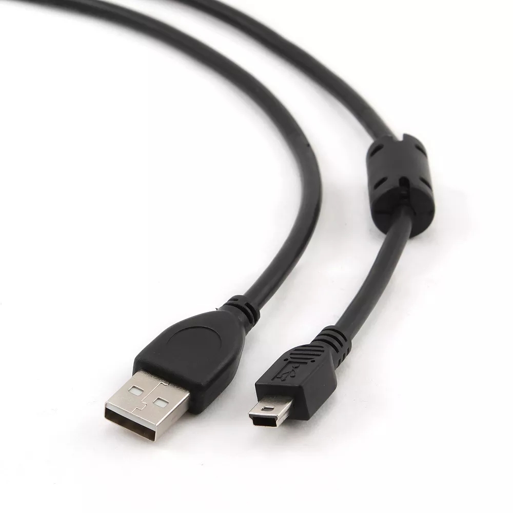 Cable USB, A-plug MINI 5PM, 1.8 m, USB2.0,  High quality, CCP-USB2-AM5P-6